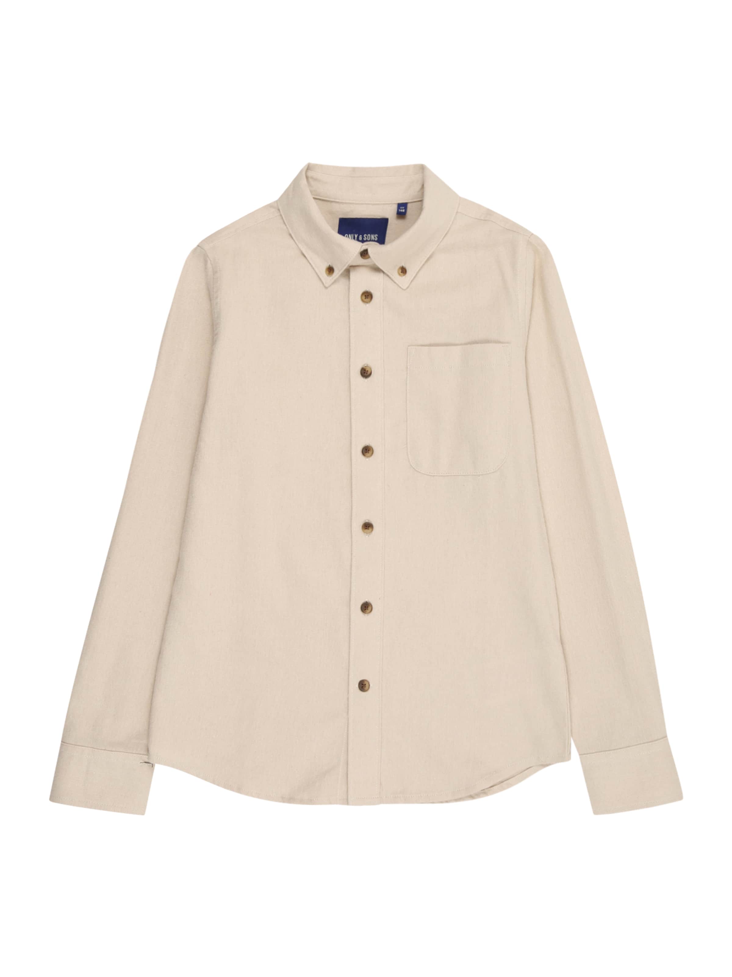 Only & Sons Junior Klasický střih Košile 'OSJGUDMUND' – šedá: přední strana