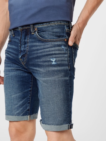 American Eagle Regular Shorts in Blau