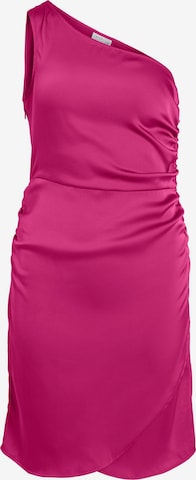 VILA Cocktail Dress 'Annes' in Pink: front