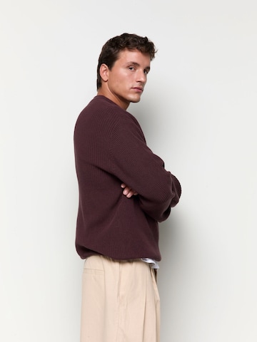 BALMOHK Pullover i brun