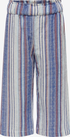 KIDS ONLY Szeroka nogawka Spodnie 'Thyme' w kolorze niebieski: przód