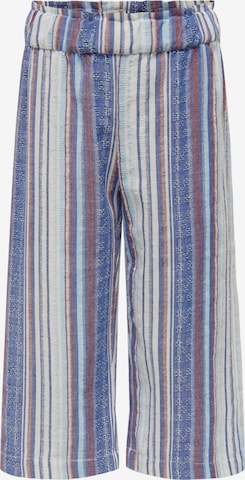 KIDS ONLY Wide leg Broek 'Thyme' in Blauw: voorkant