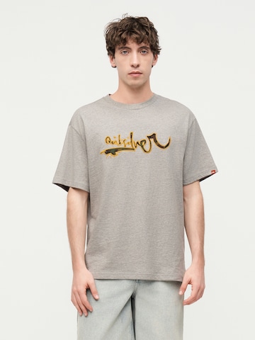 QUIKSILVER Funkcionalna majica 'VORTEX' | siva barva: sprednja stran