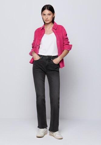 Street One Studio Bootcut Jeans in Schwarz