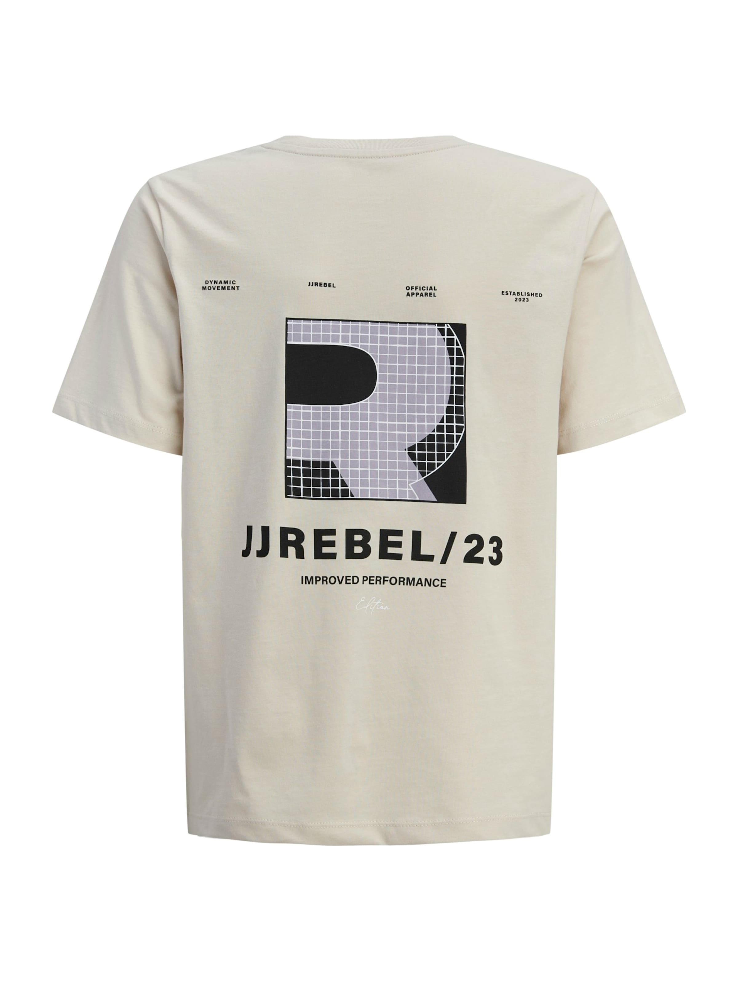 Tricou de la JJ Rebel pe bej