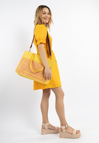 IZIA - Shopper em amarelo