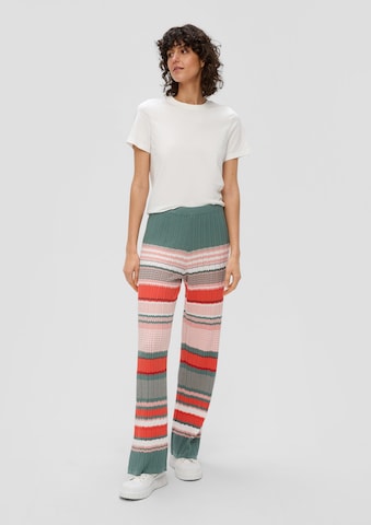 s.Oliver Wide Leg Hose in Mischfarben