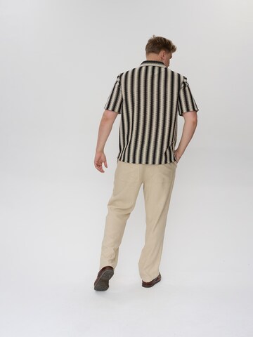 Dxnmxrk Loosefit Broek 'DXGaston' in Beige