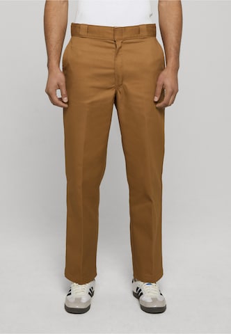 Regular Pantalon chino DICKIES en marron : devant