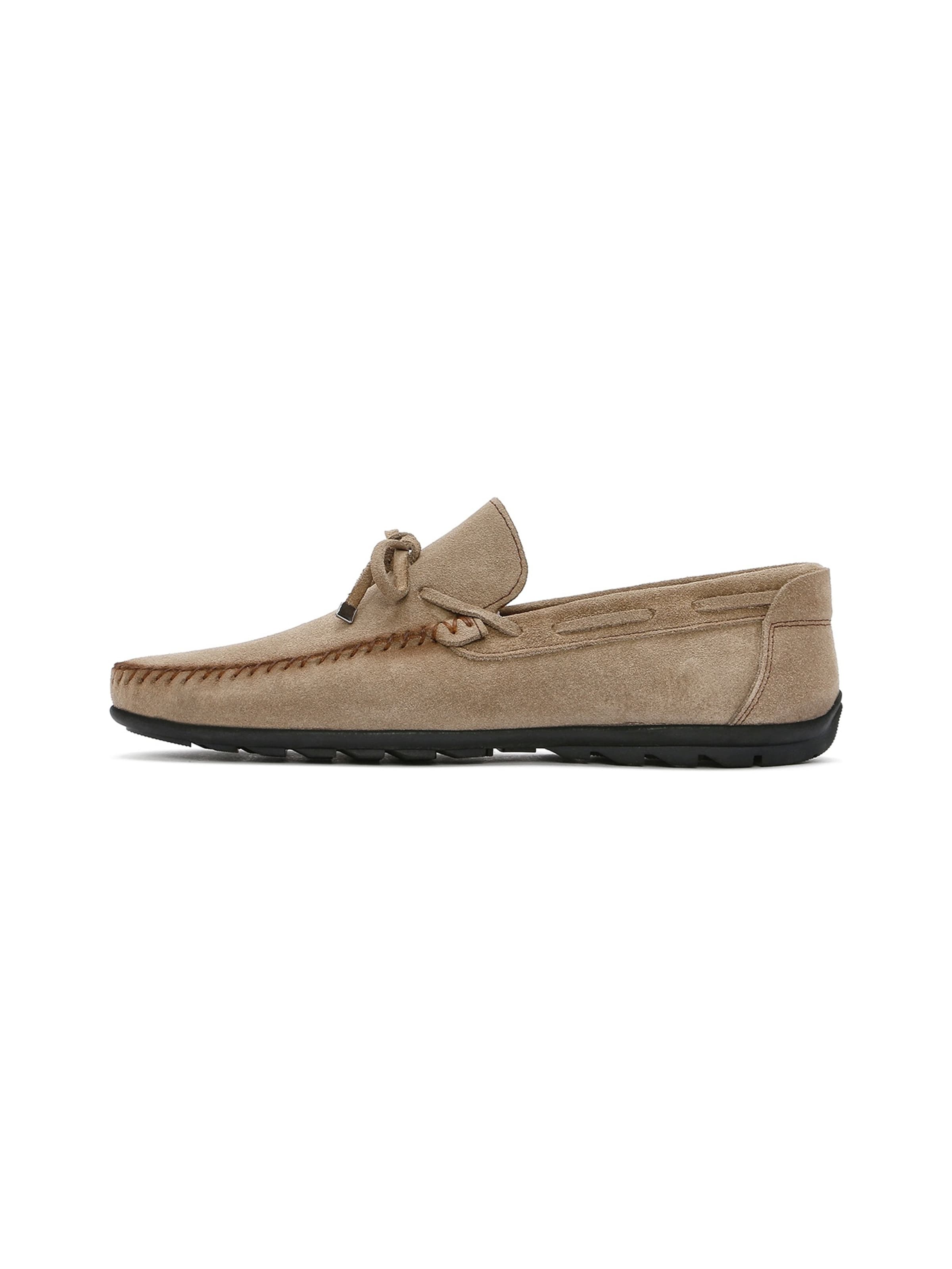 Derimod Moccasin in Beige: front