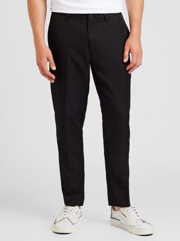 JACK & JONES Slimfit Ráncos nadrág 'JPRCOSTA' - fekete: elől