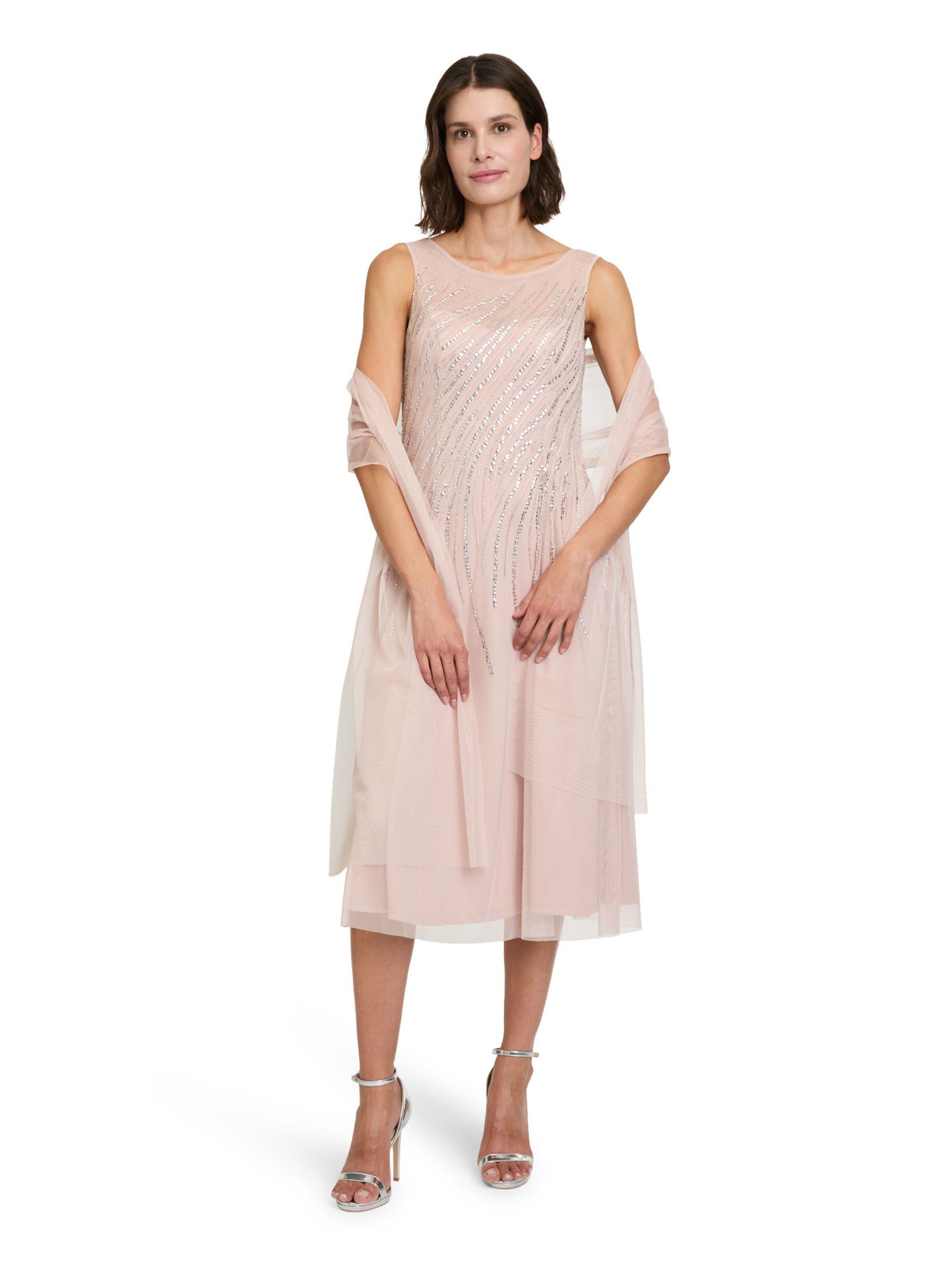 Vera Mont Коктейльное платье в Ярко-розовый