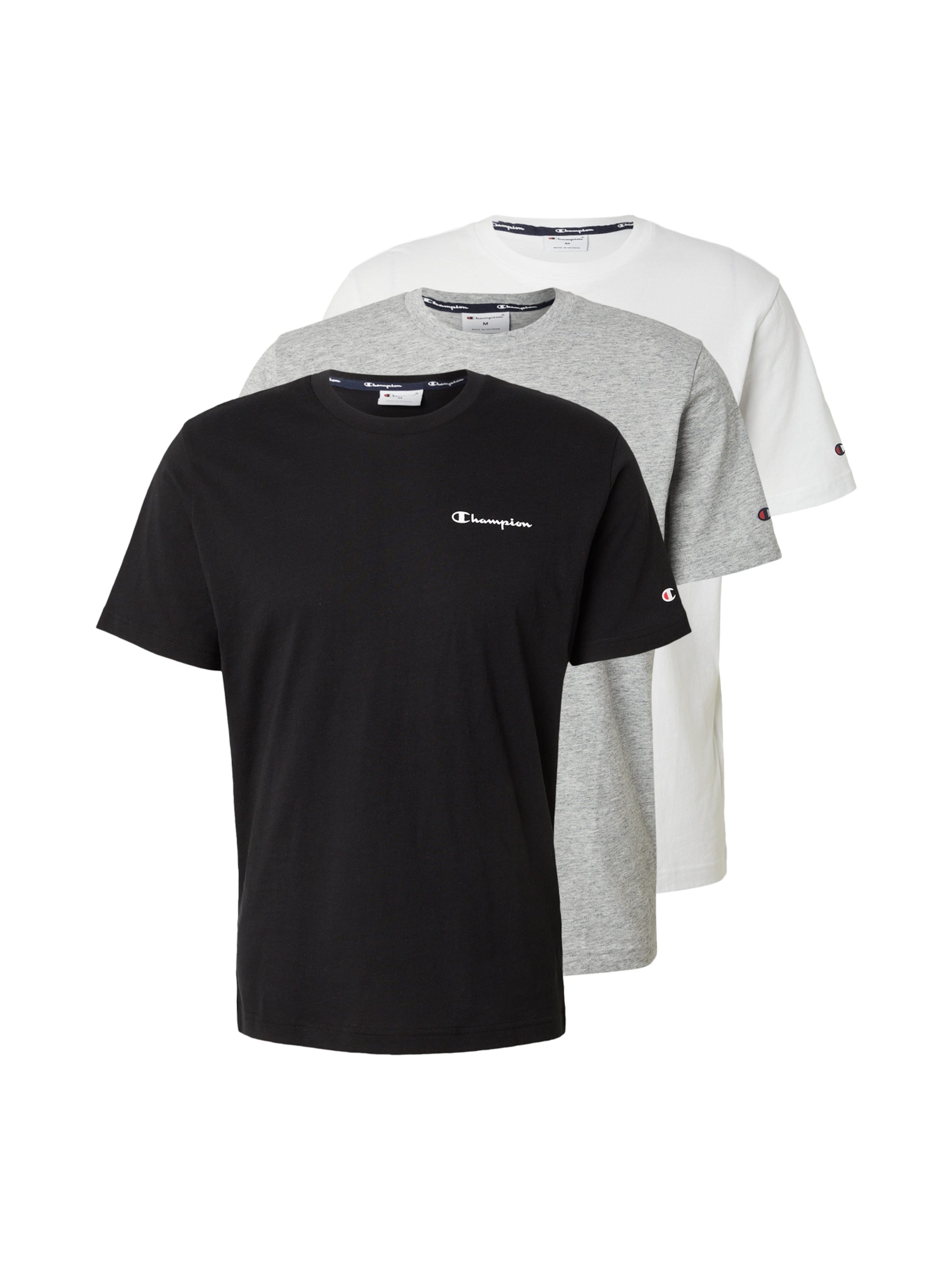 Champion Authentic Athletic Apparel Shirt in Grijs: voorkant