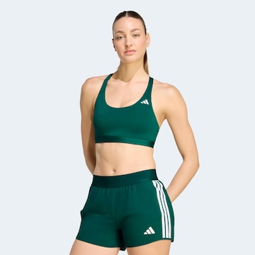 ADIDAS PERFORMANCE Bustier Sport-BH 'Ess' in Grün: Vorderseite