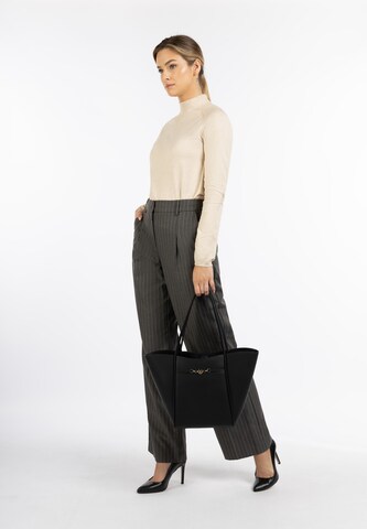 DreiMaster Klassik Shopper 'Colina' in Black