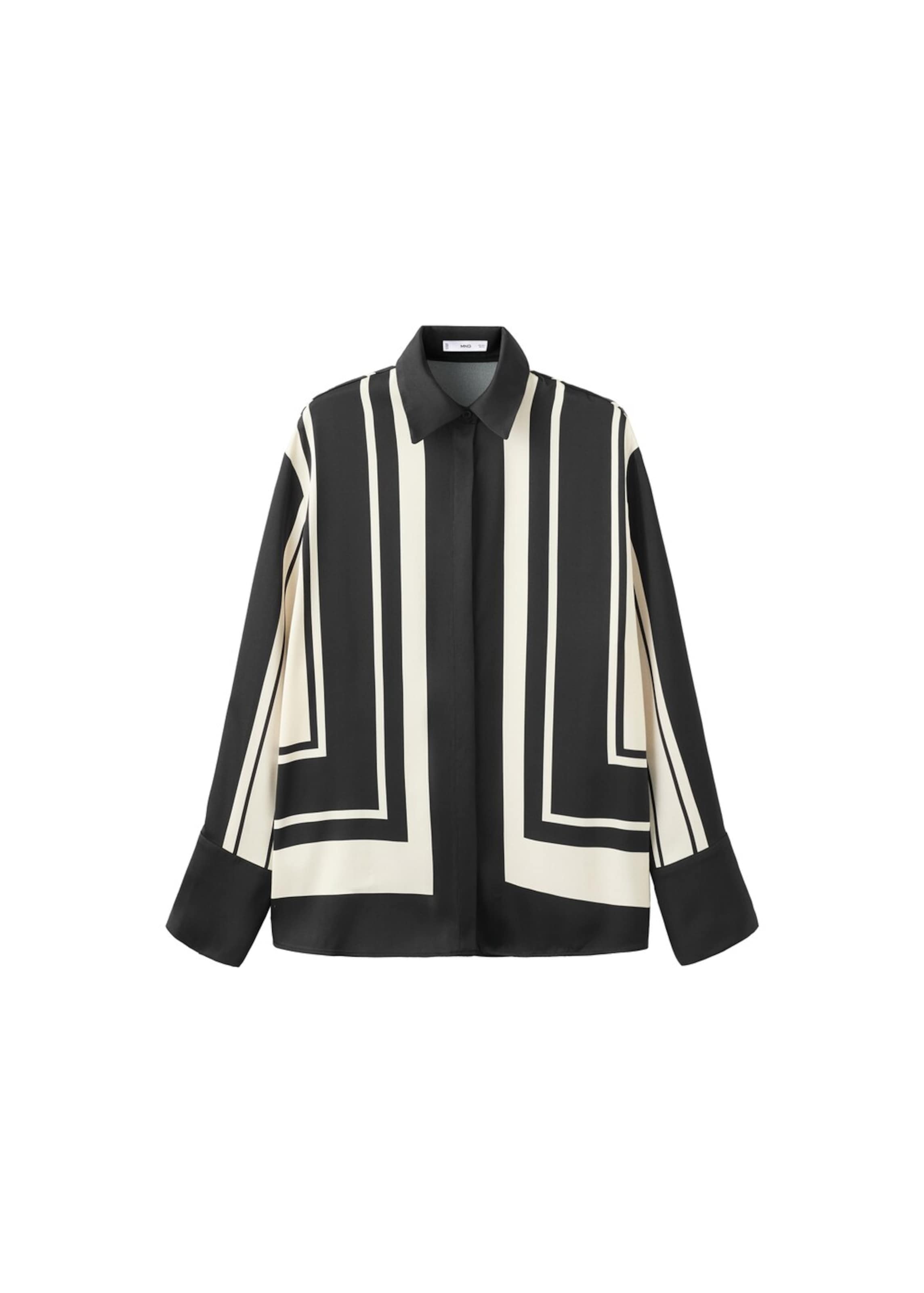 MANGO Blouse 'Carol' in Black: front