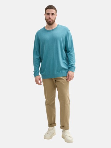 Pull-over TOM TAILOR Men + en vert