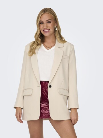 Blazer ONLY en beige : devant