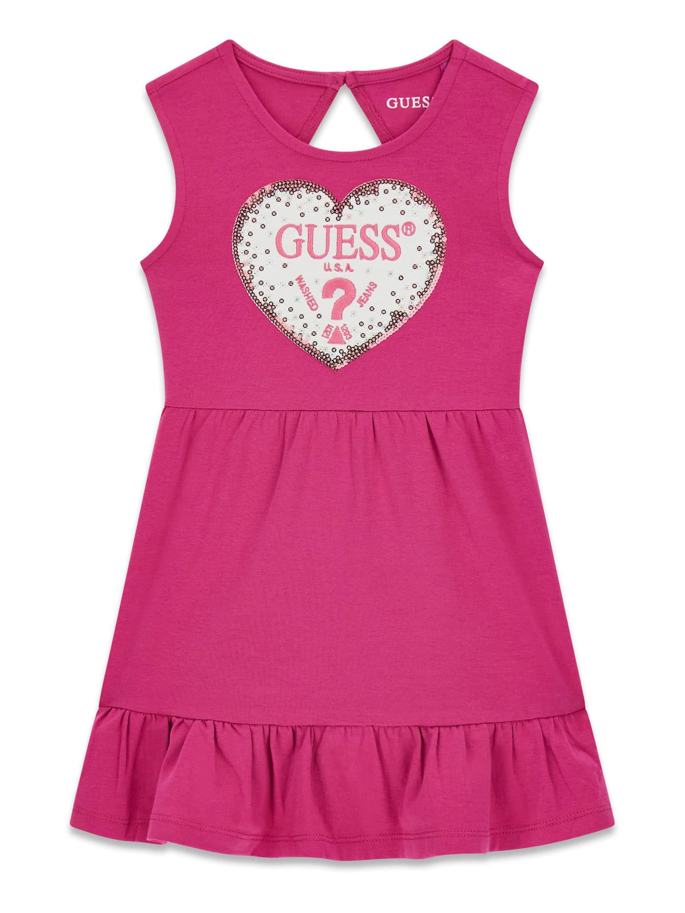 GUESS Dress in Pink: front