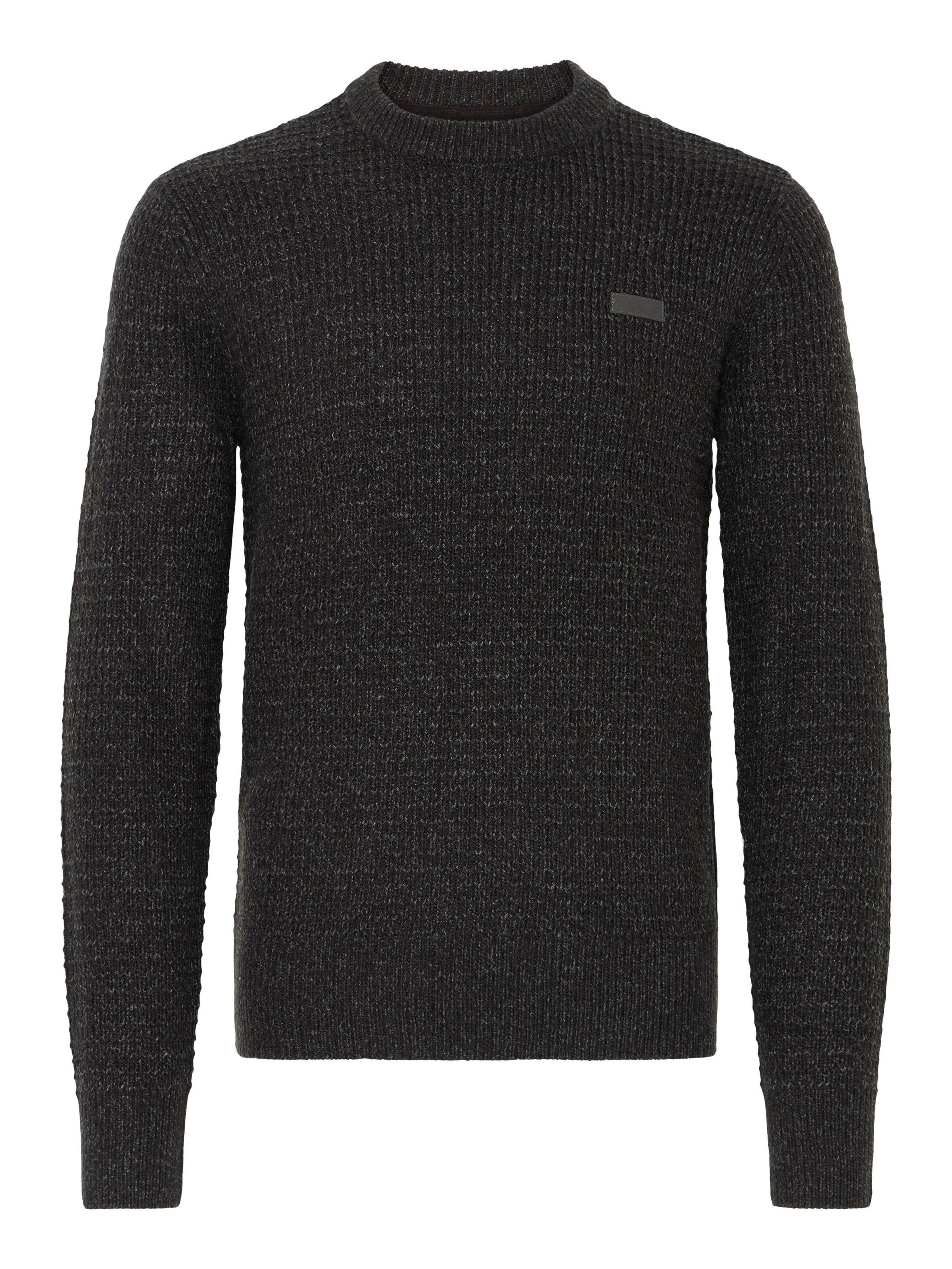 BLEND - Jersey en gris: frente