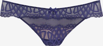 LASCANA Thong in Blue: front