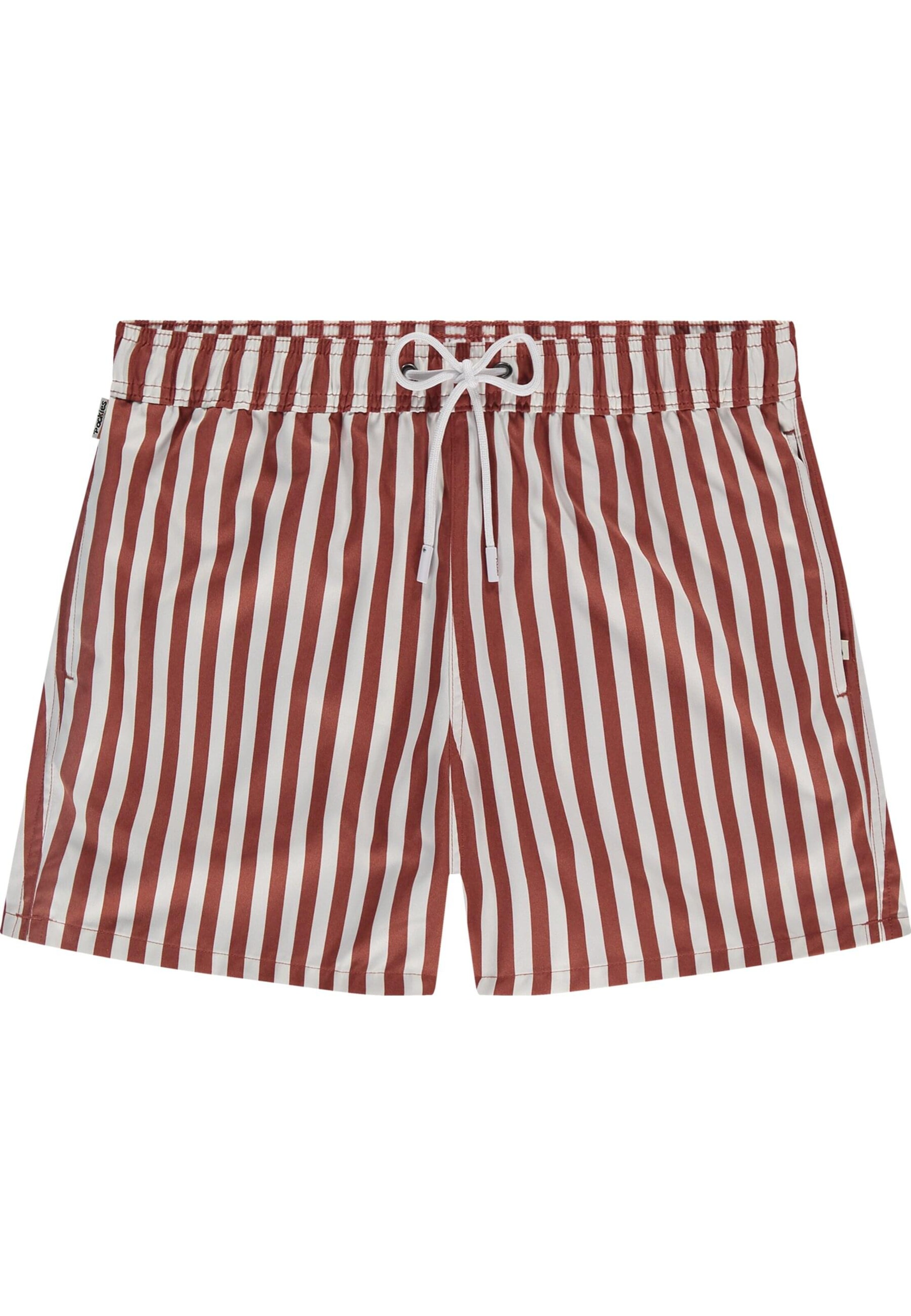 Pantaloncini da bagno di Karl Kani in rosso: frontale