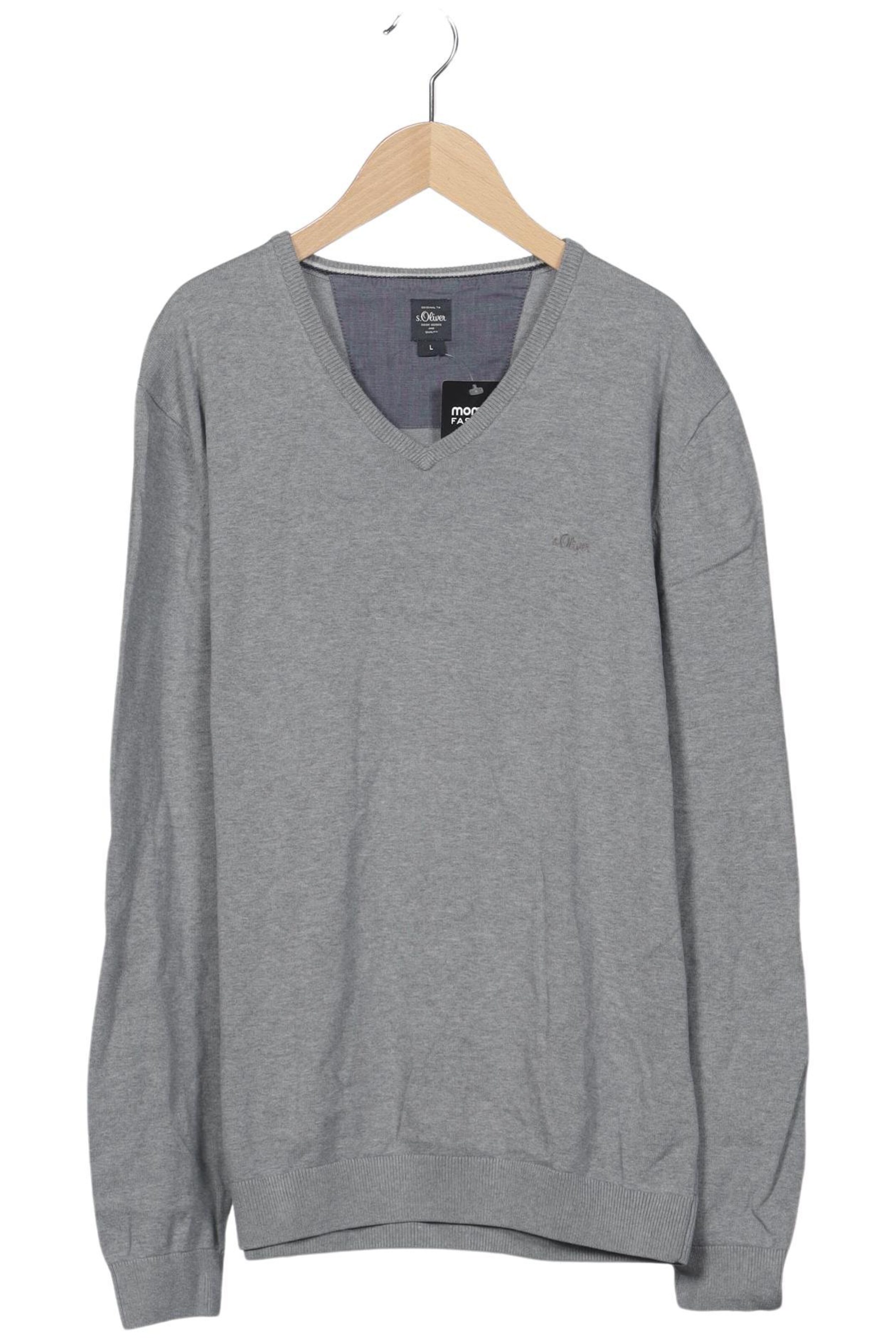 s.Oliver Sweater & Cardigan in L in Grey: front