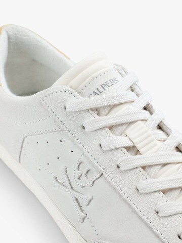 Scalpers Sneakers laag 'New Gala Suede' in Wit