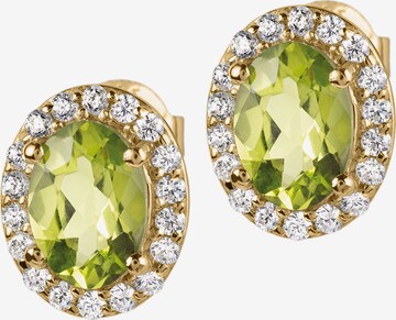 Jacques Lemans Earrings in Green: front