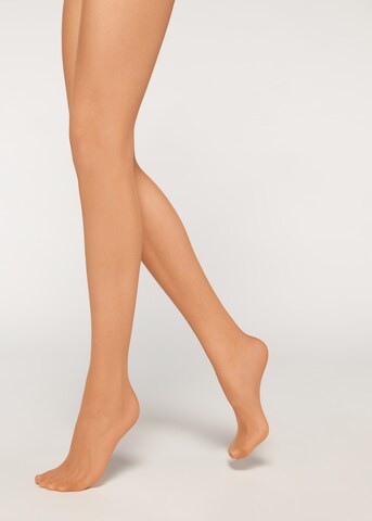 CALZEDONIA Fine Tights in Beige