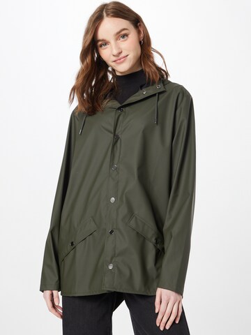 Veste fonctionnelle RAINS en vert : devant