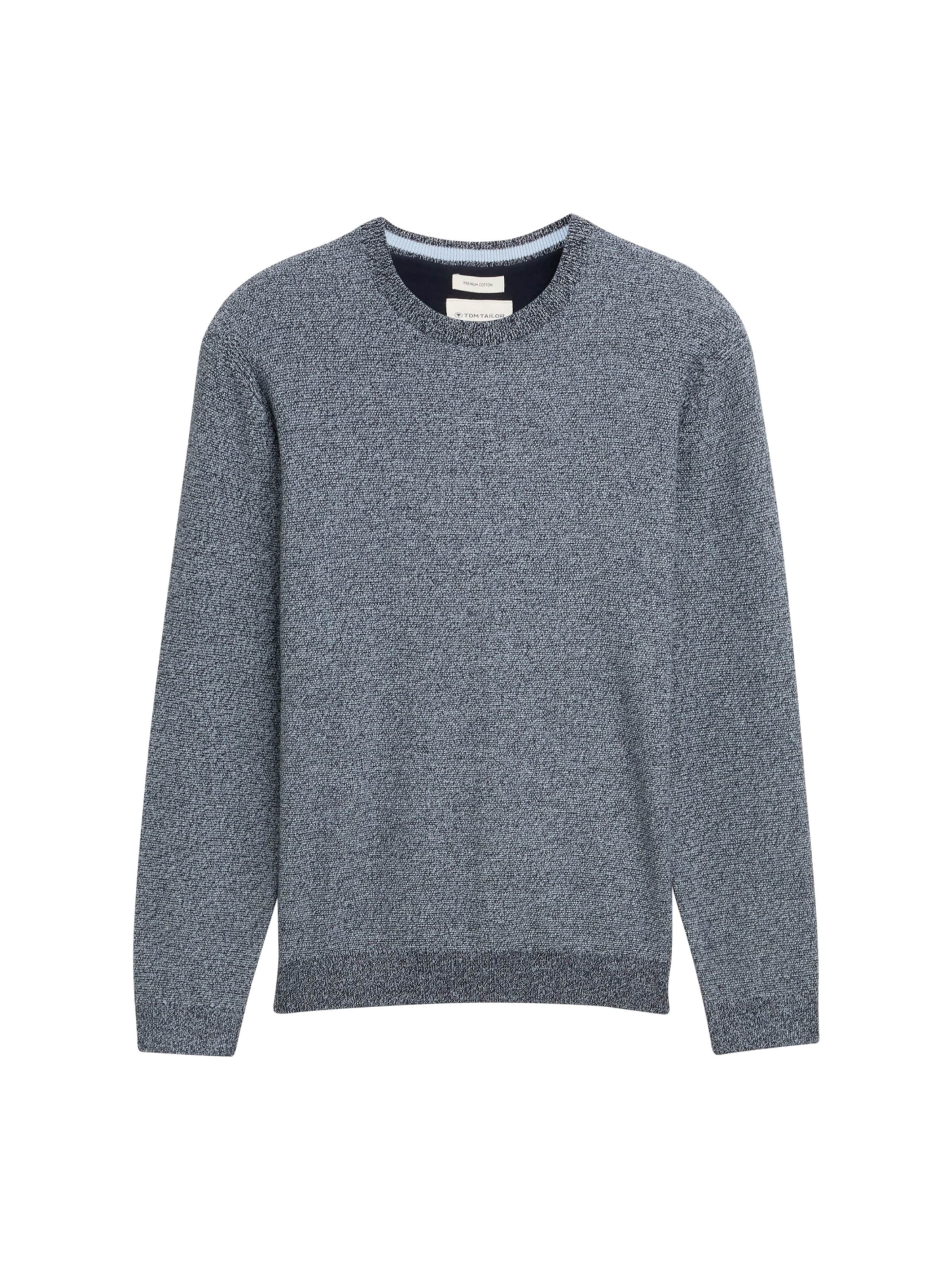 Pull-over TOM TAILOR en bleu : devant
