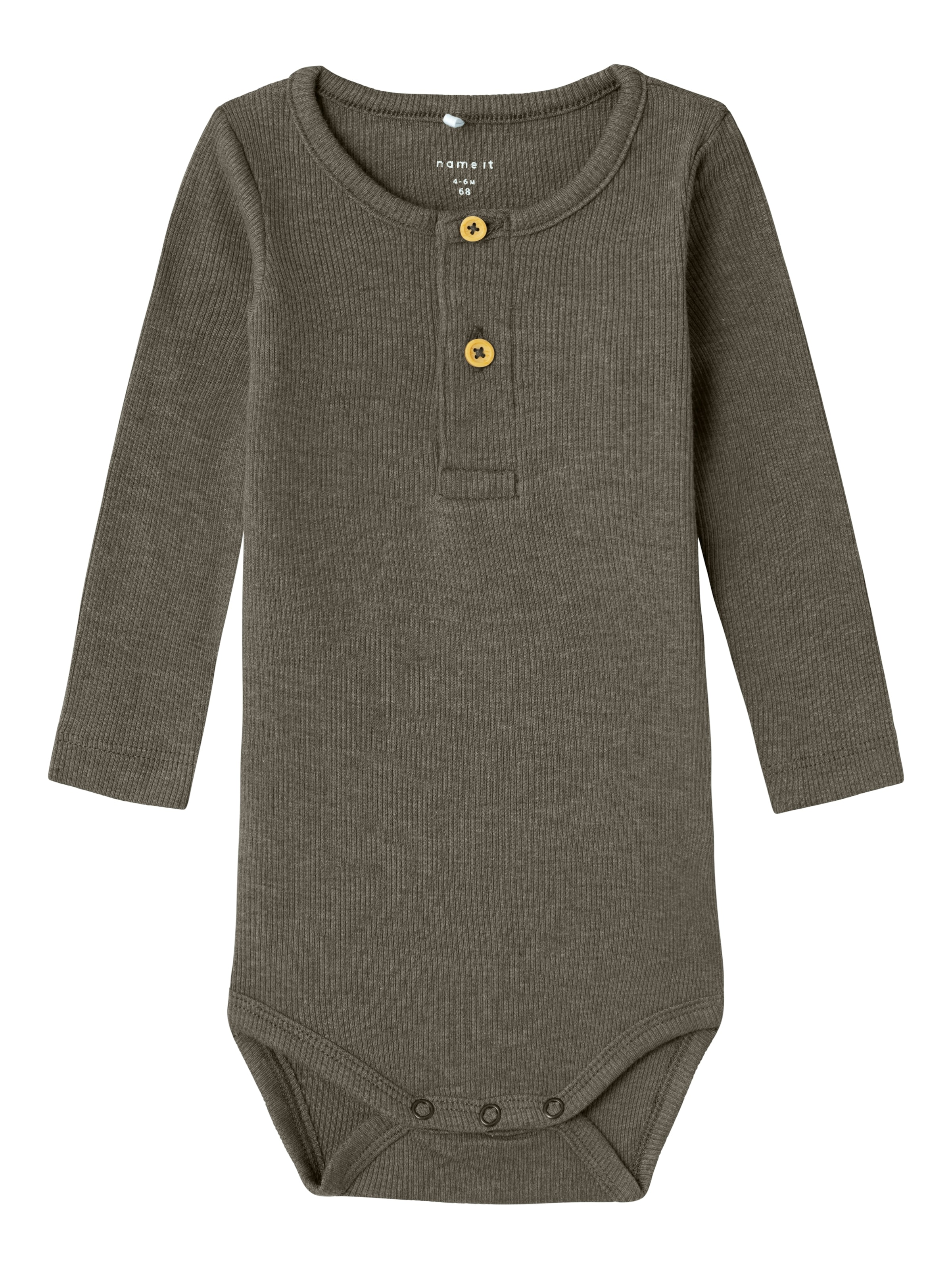 NAME IT Sparkedragt/Body 'Kab' i brun: forside