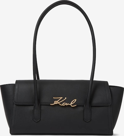 Karl Lagerfeld Olkalaukku 'K/Signature' koossa One Size värissä musta, Tuotenäkymä