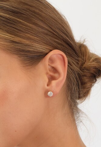 Nana Kay Earrings 'Classic Solitaire' in Yellow