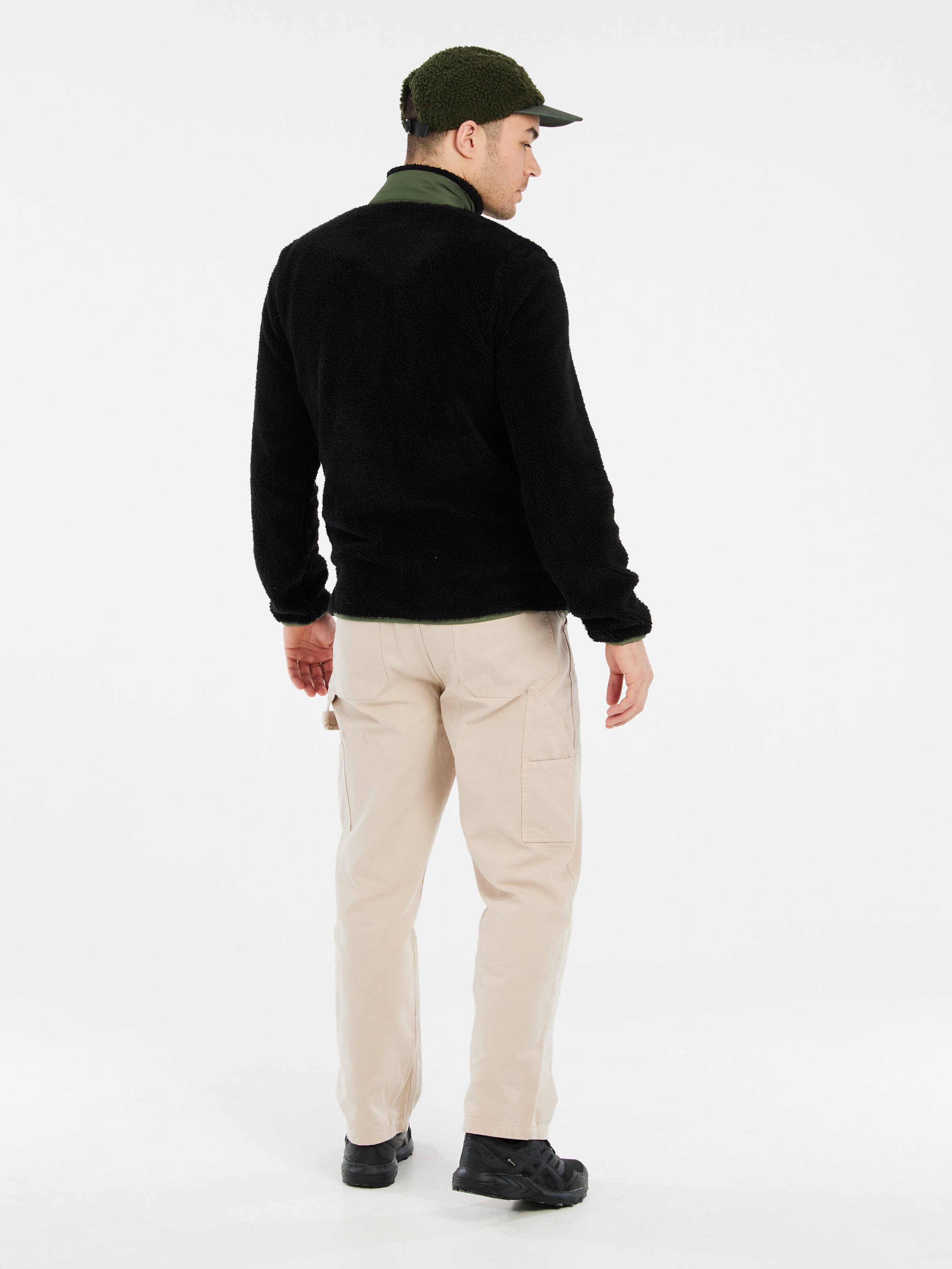 PROTEST Fleecejacke 'PRTLOAD'‌‌‌‌‌‌‌‌ in Schwarz