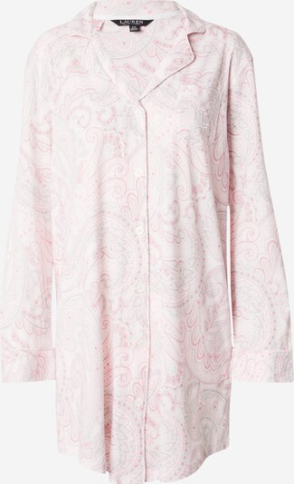 Lauren Ralph Lauren Spalna srajca | siva / roza / roza / pastelno roza barva, Prikaz izdelka