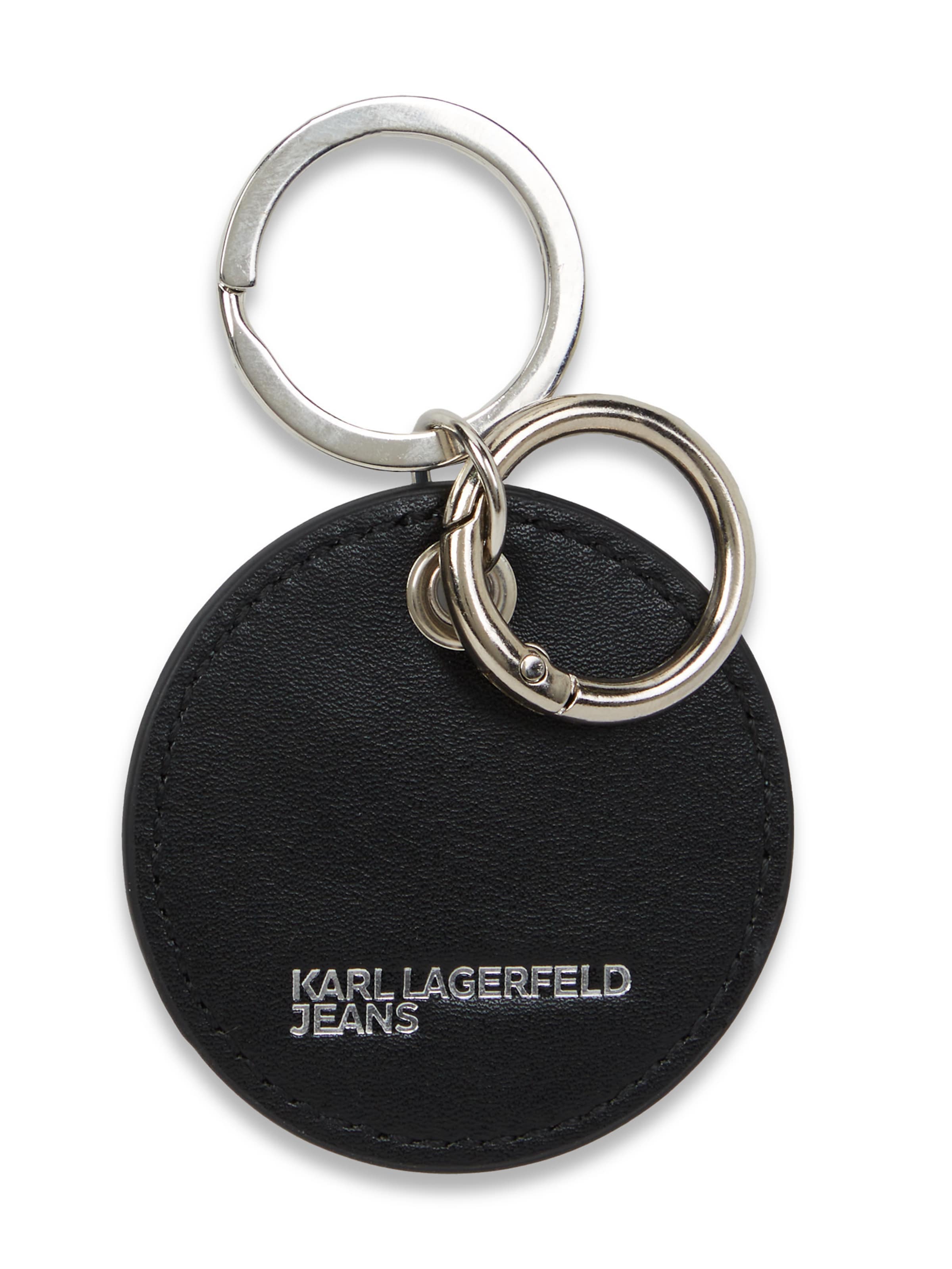 KARL LAGERFELD JEANS Key ring 'Denim' in Blue