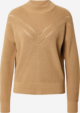 TOMMY HILFIGER Sweater in Brown: front
