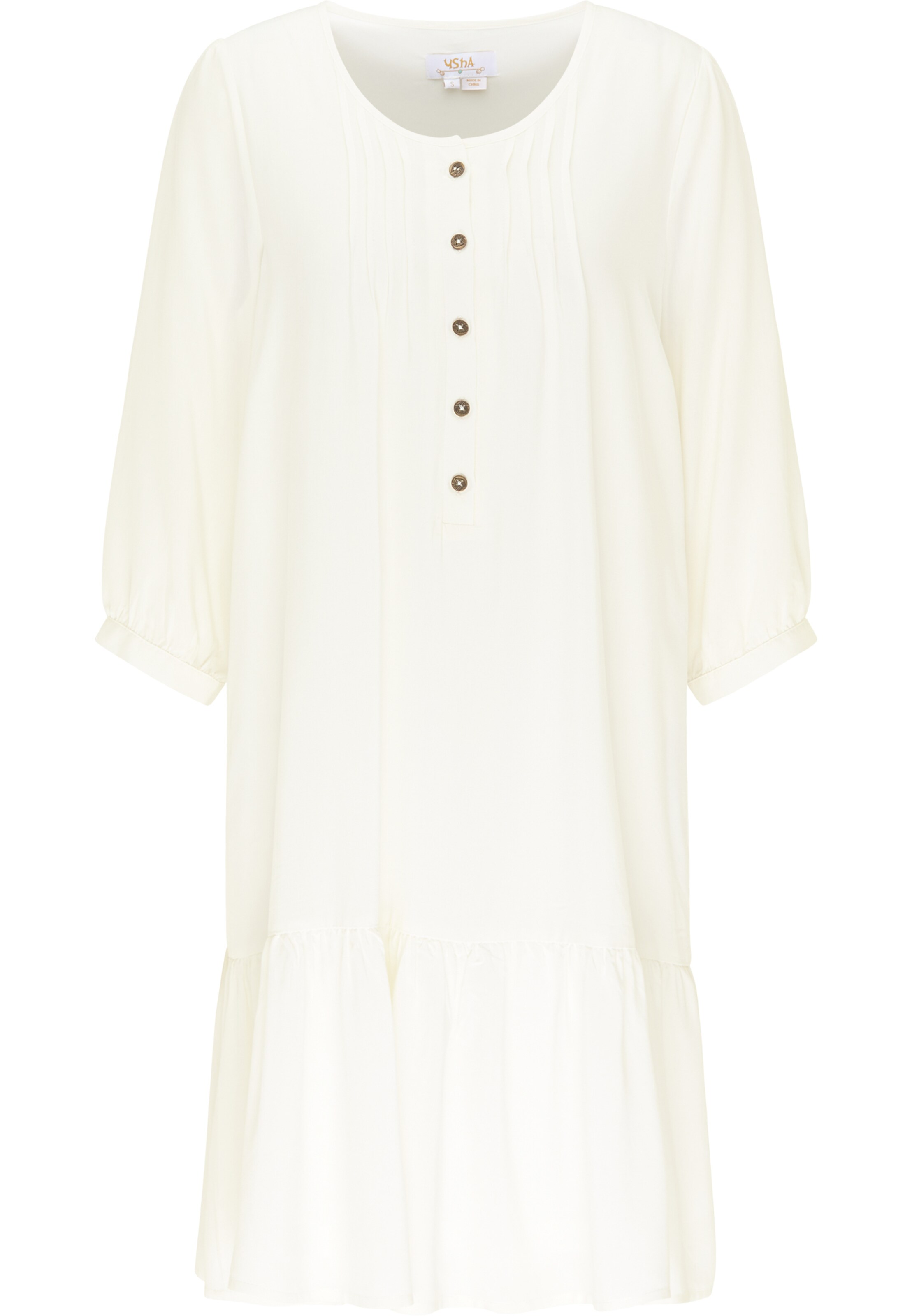 Frauen Große Größen usha FESTIVAL Kleid in Weiß - AJ42533 Frauen Große Größen usha FESTIVAL Kleid in Weiß - AJ42533