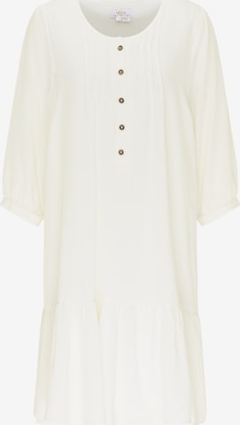 usha FESTIVAL Dress in White: front