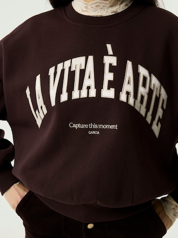 Sweat-shirt GARCIA en marron