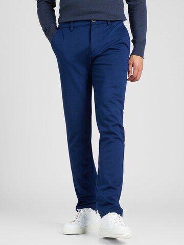 BLEND Regular Chino Pants 'Bhlangford' in Blue: front