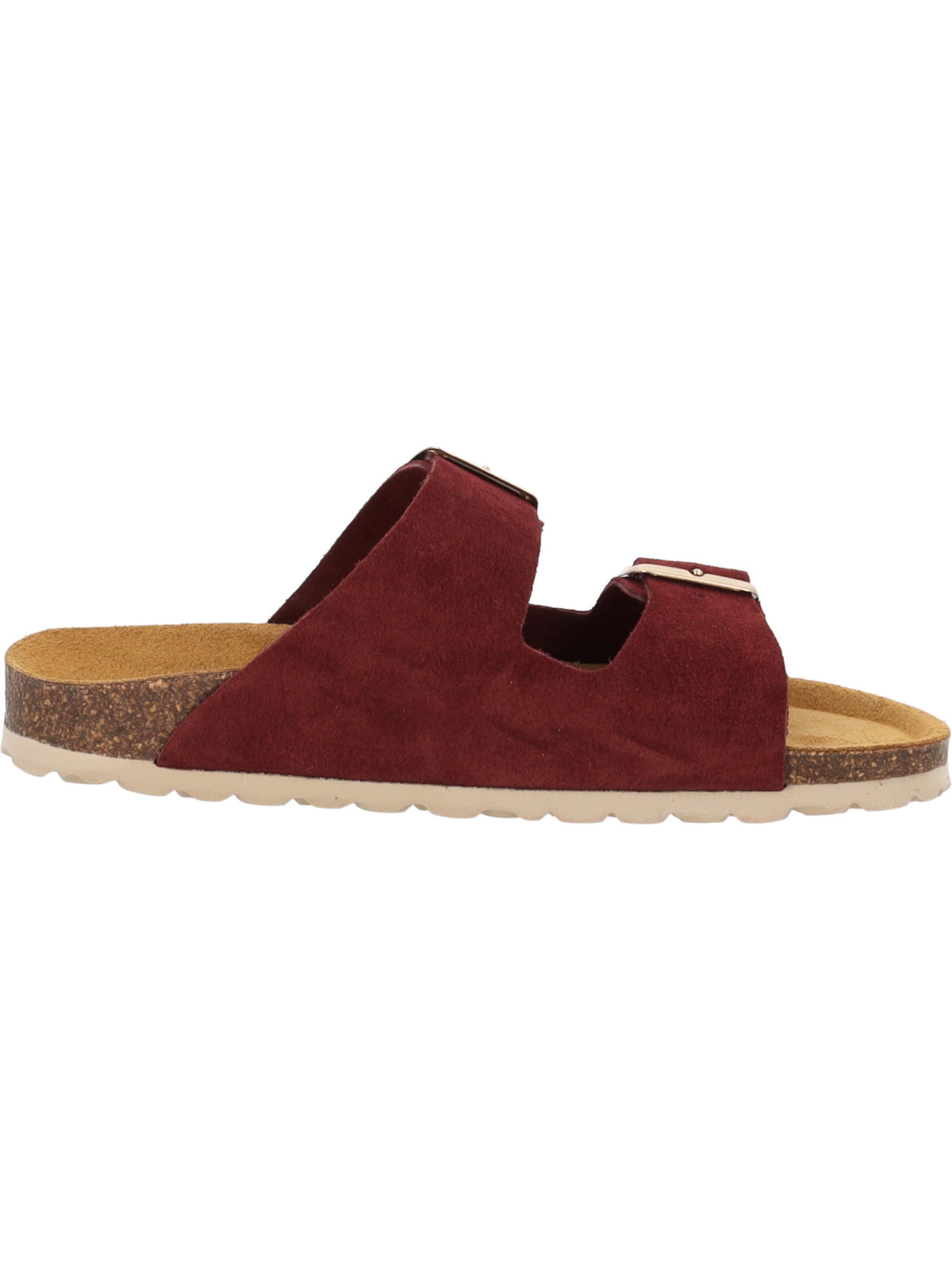 Palado Mule 'Palado Korfu Suede Premium Leather' in Red