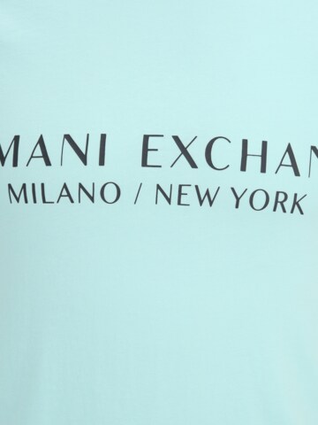 ARMANI EXCHANGERegular Fit Majica '8NZT72' - zelena boja