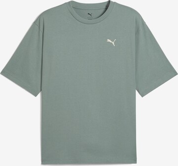 PUMA Shirt 'Wardrobe Ess' in Green: front