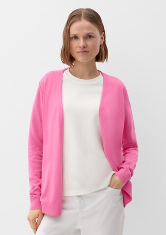 s.Oliver Knit Cardigan in Pink: front