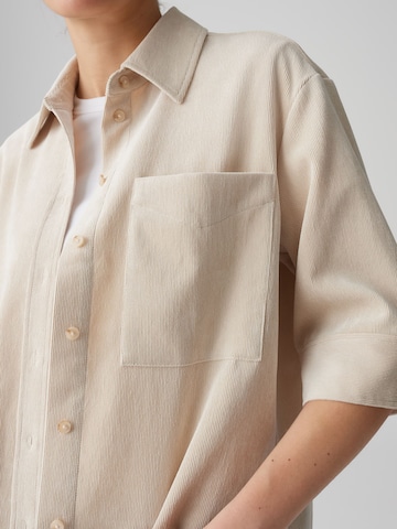 OPUS - Blusa 'Faisa' en beige