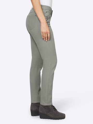 heine Slimfit Byxa i grå