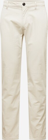 TOM TAILOR Chino kalhoty – béžová: přední strana